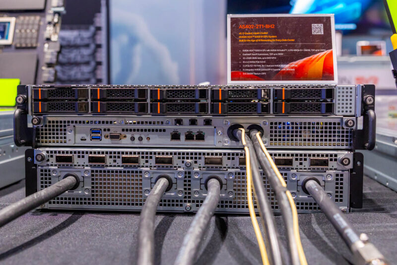 Pegatron AS402 AI Server Chassis · GTC 2026